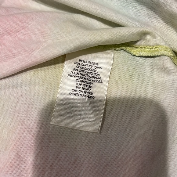 NWT Small Alice + Olivia Garner T-shirt Dress Tie Dye - Picture 6 of 9